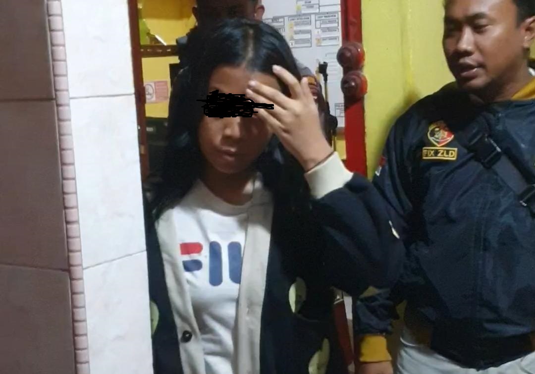 Pelaku yang diamankan polisi