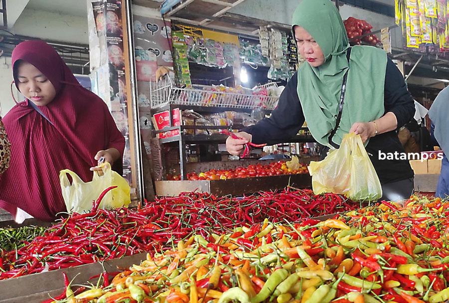 Harga cabai rawit naik hingga Rp 100 ribu di Batam.