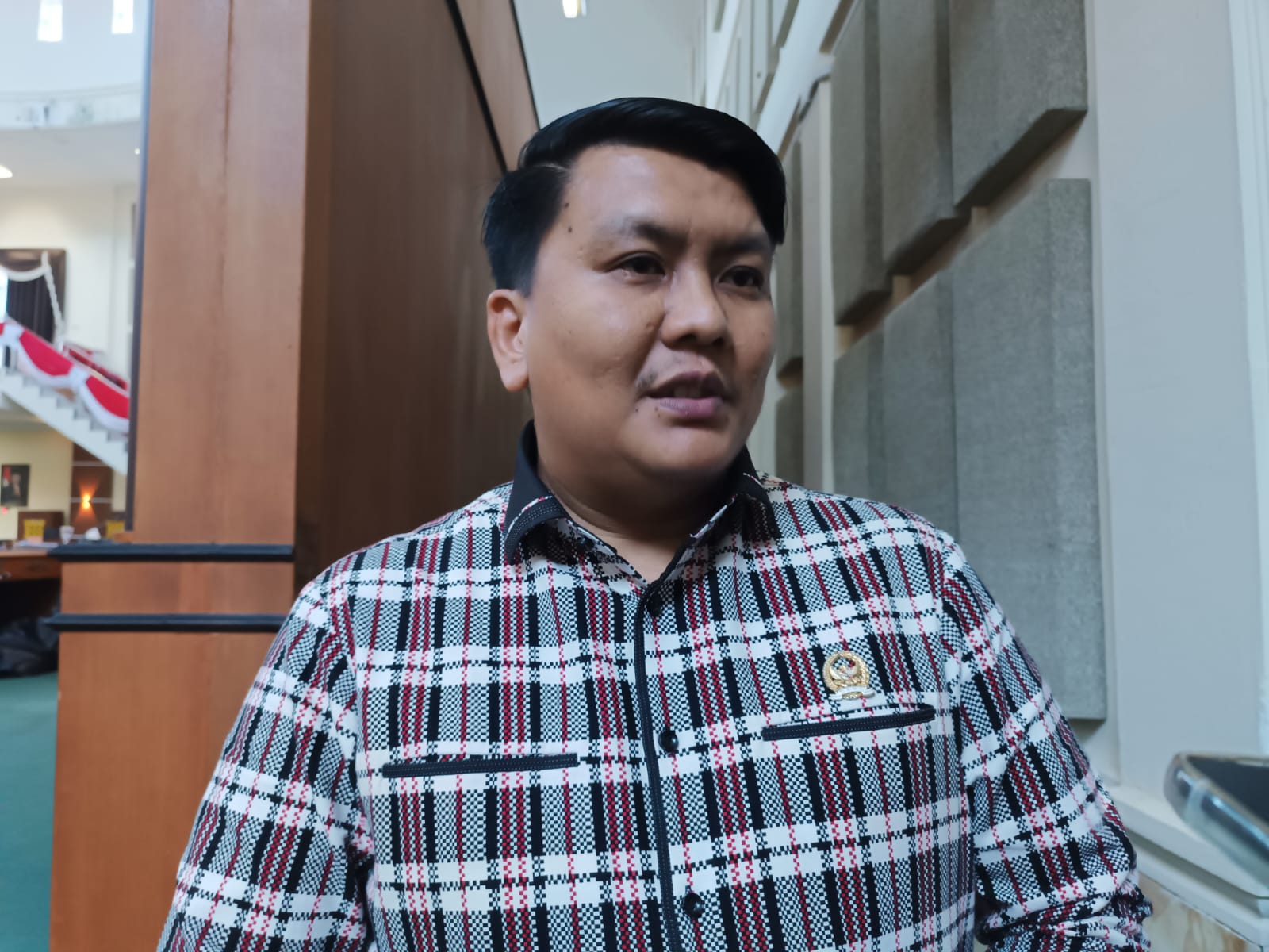 Sekretaris DPD II Golkar Tanjungpinang, Novaliandri Fathir.