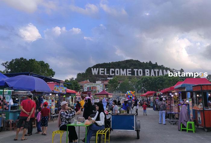 Kawasan wisata kuliner Welcome to Batam.