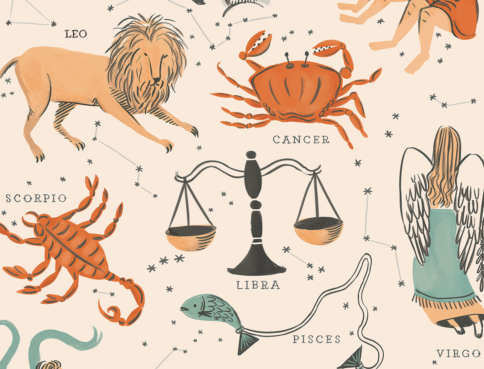 ILUSTRASI Astrologi. F Goop