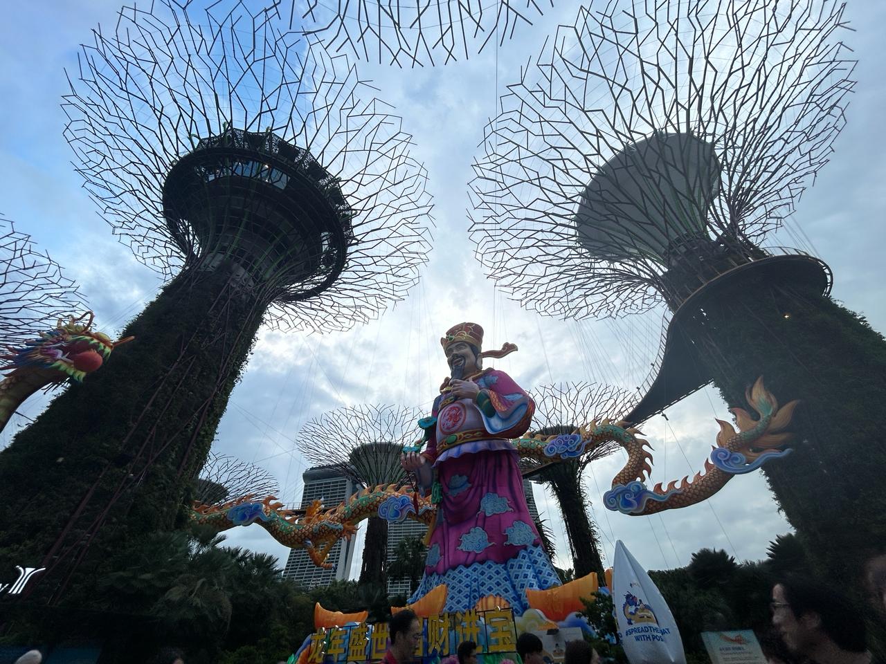 Gardens by the Bay, Salah satu destinasi Wisata wajib Kunjung di Singapura. F Chahaya Simanjuntak/Batam Pos