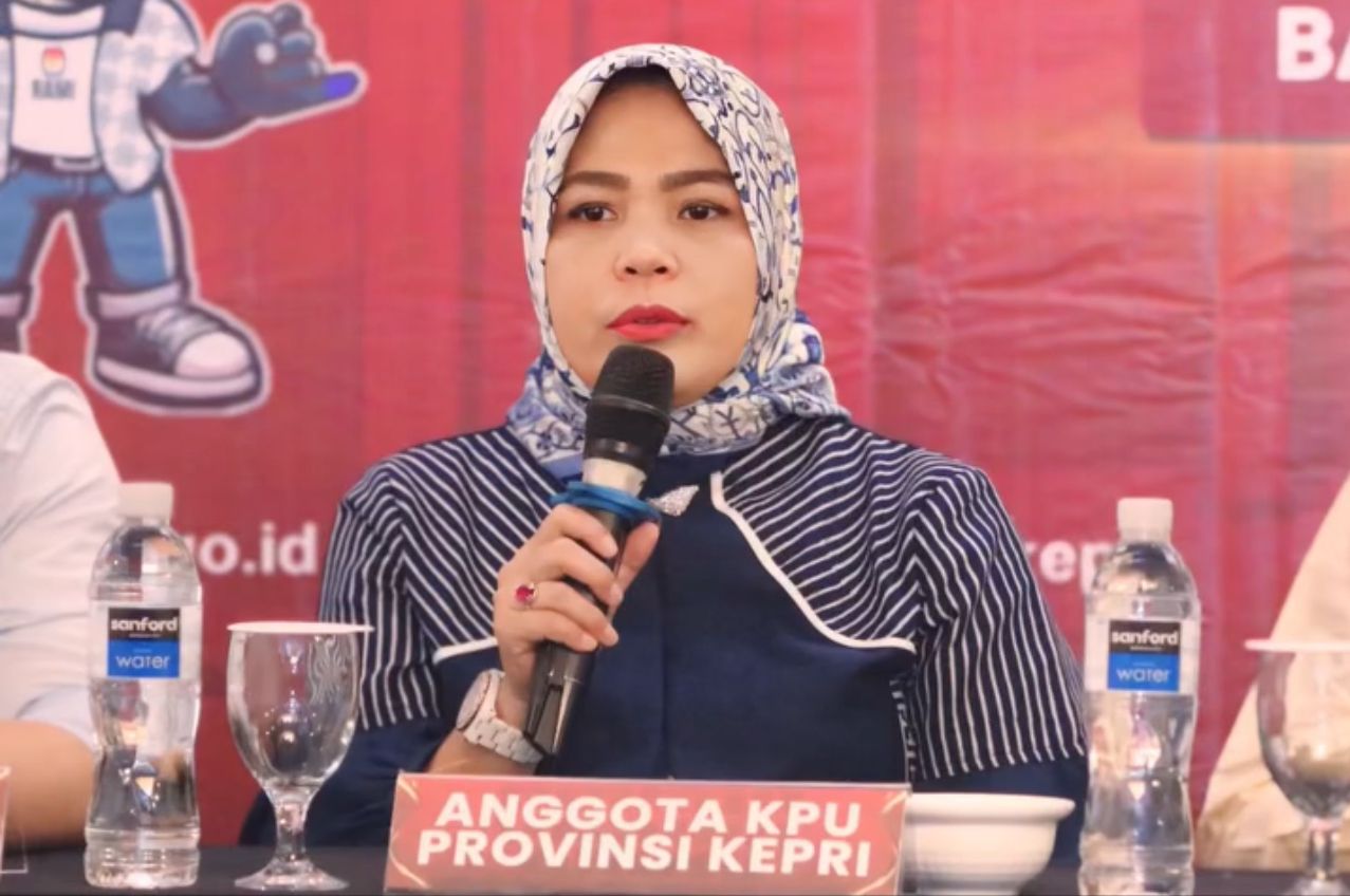 Komisioner KPU Provinsi Kepri, Jernih Miliyati Siregar.