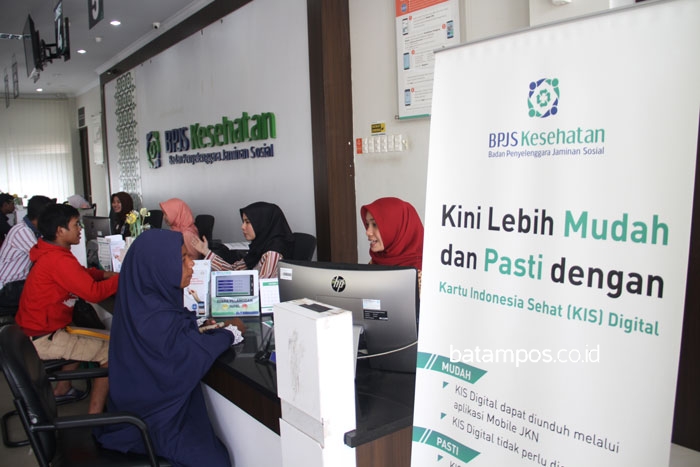 BPJS Kesehatan cabang Kota Batam melayani peserta JKN.