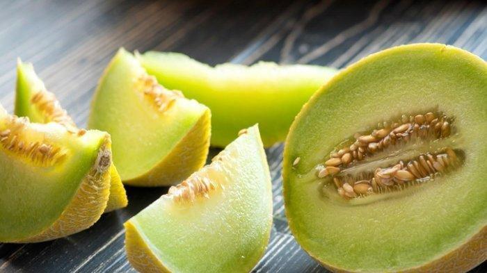 Buah Melon yang kaya akan nutrisi dan Vitamin A.