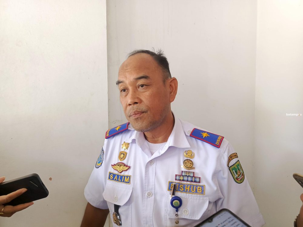 Kepala Dinas Perhubungan (Dishub) Batam, Salim.