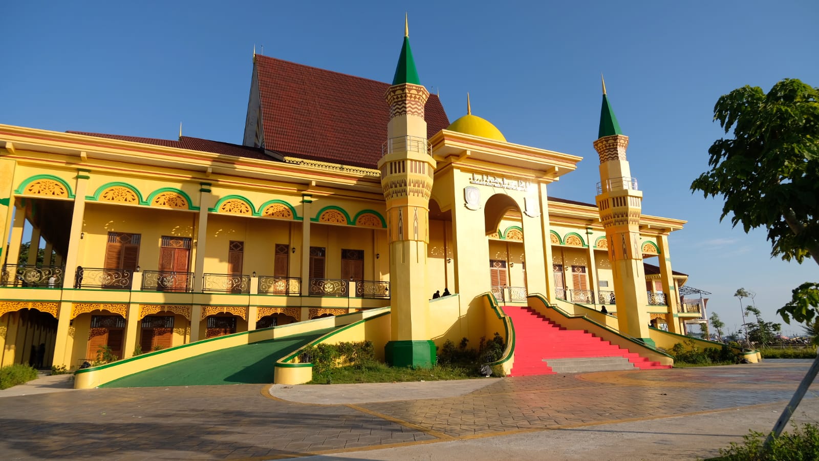 Gedung LAM Kepri yang terletak di kawasan Gurindam 12 Tanjungpinang dibobol maling, Minggu (27/10).
