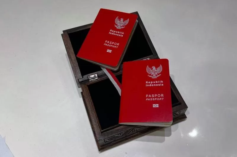 ILUSTRASI paspor terbaru Pemerintahan Republik Indonesia. F Instagram Ditjen Imigrasi RI
