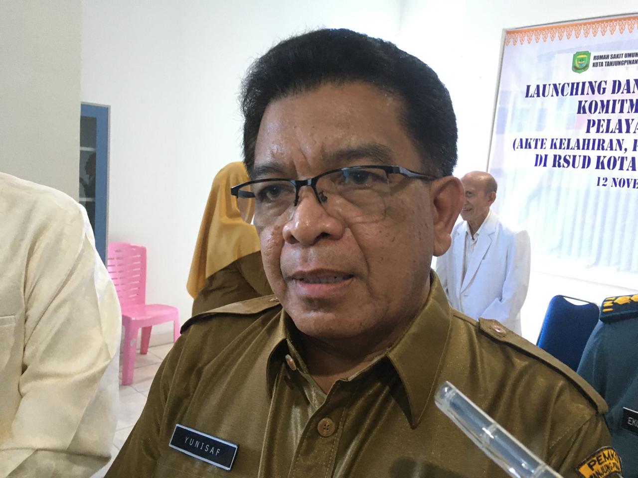 Direktur Utama RSUD Kota Tanjungpinang, Yunisaf.