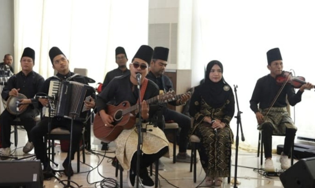 Dermaga Musica saat mentas di salah satu acara seremonial di Tanjungpinang.