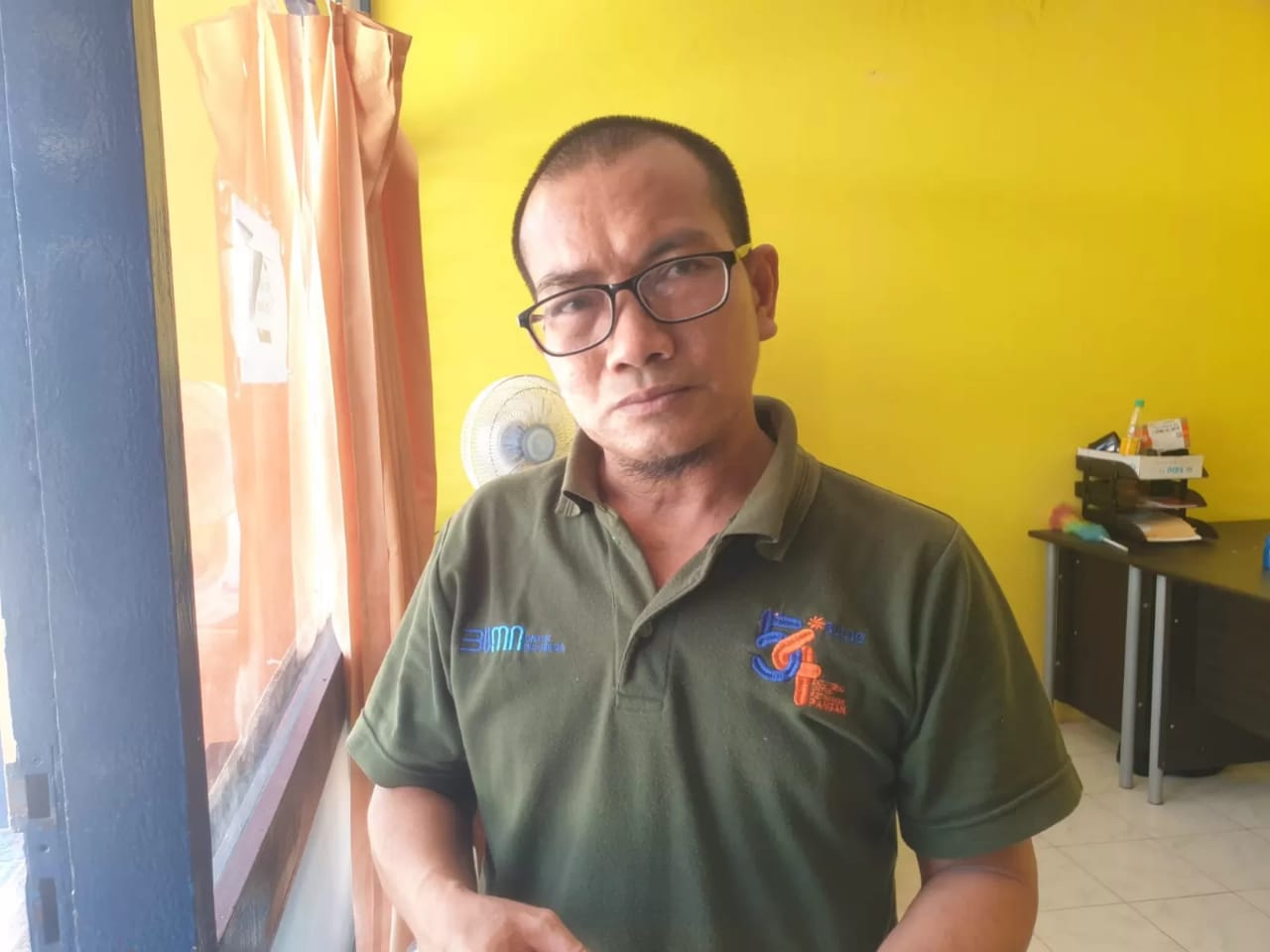Kepala Gudang Bulog Anambas, Rustam Effendi.