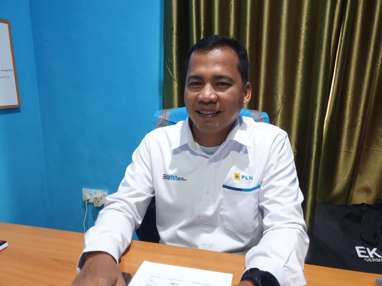 Kepala ULP PLN Anambas, Rafky Chandra.