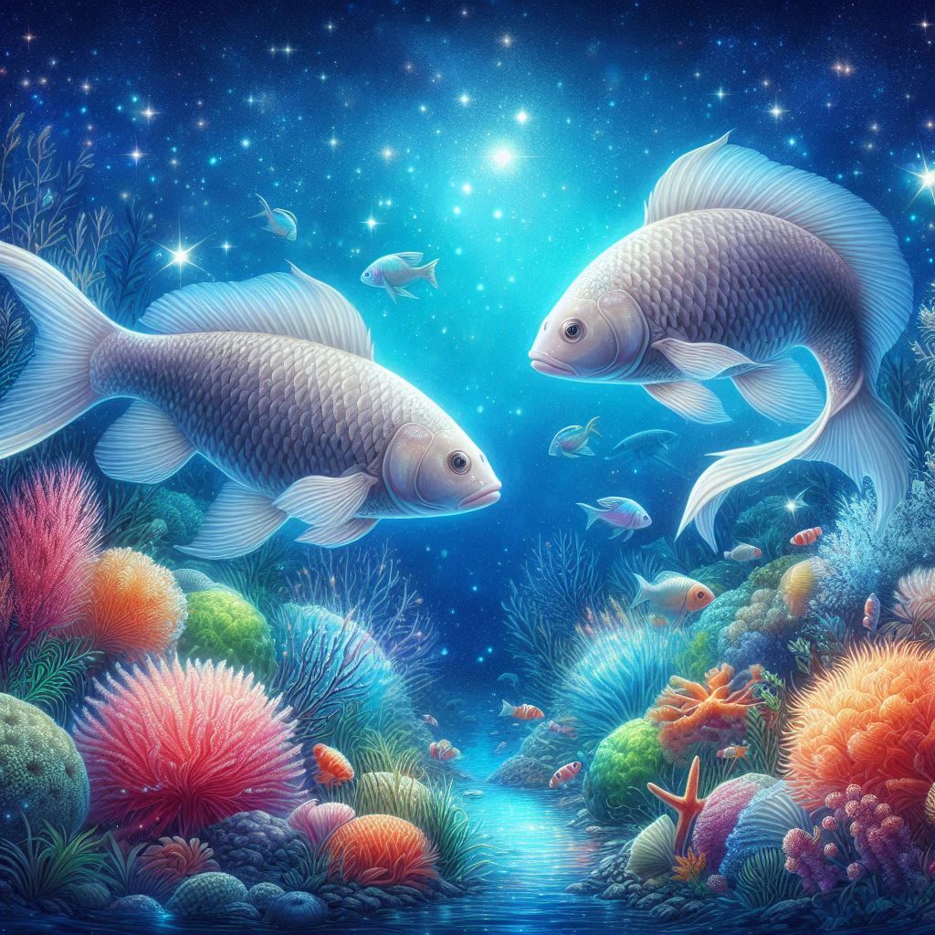 ILUSTRASI. Zodiak Pisces