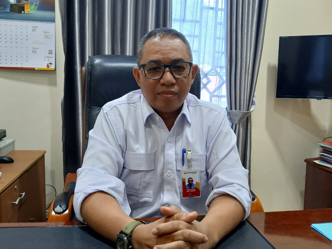 Kepala Cabang BRK Syariah Anambas, Idham Khalid.