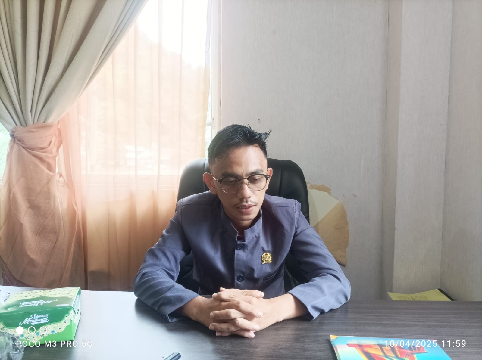 Wakil Ketua Komisi I DPRD Anambas, Hino Faisal.