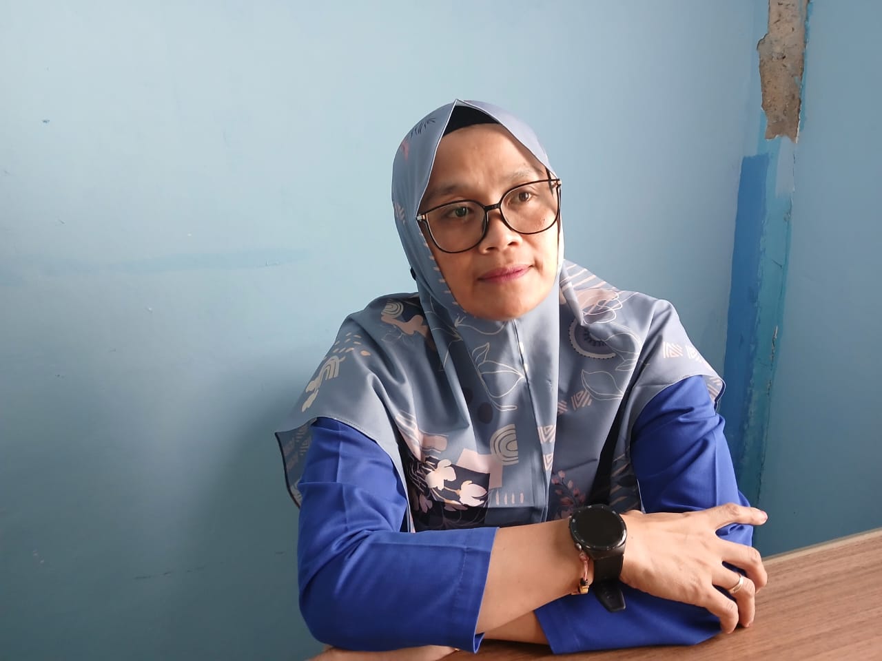 Kepala Puskesmas Tarempa, Apriyanti.