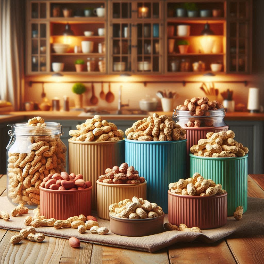 ILUSTRASI. kacang tanah.