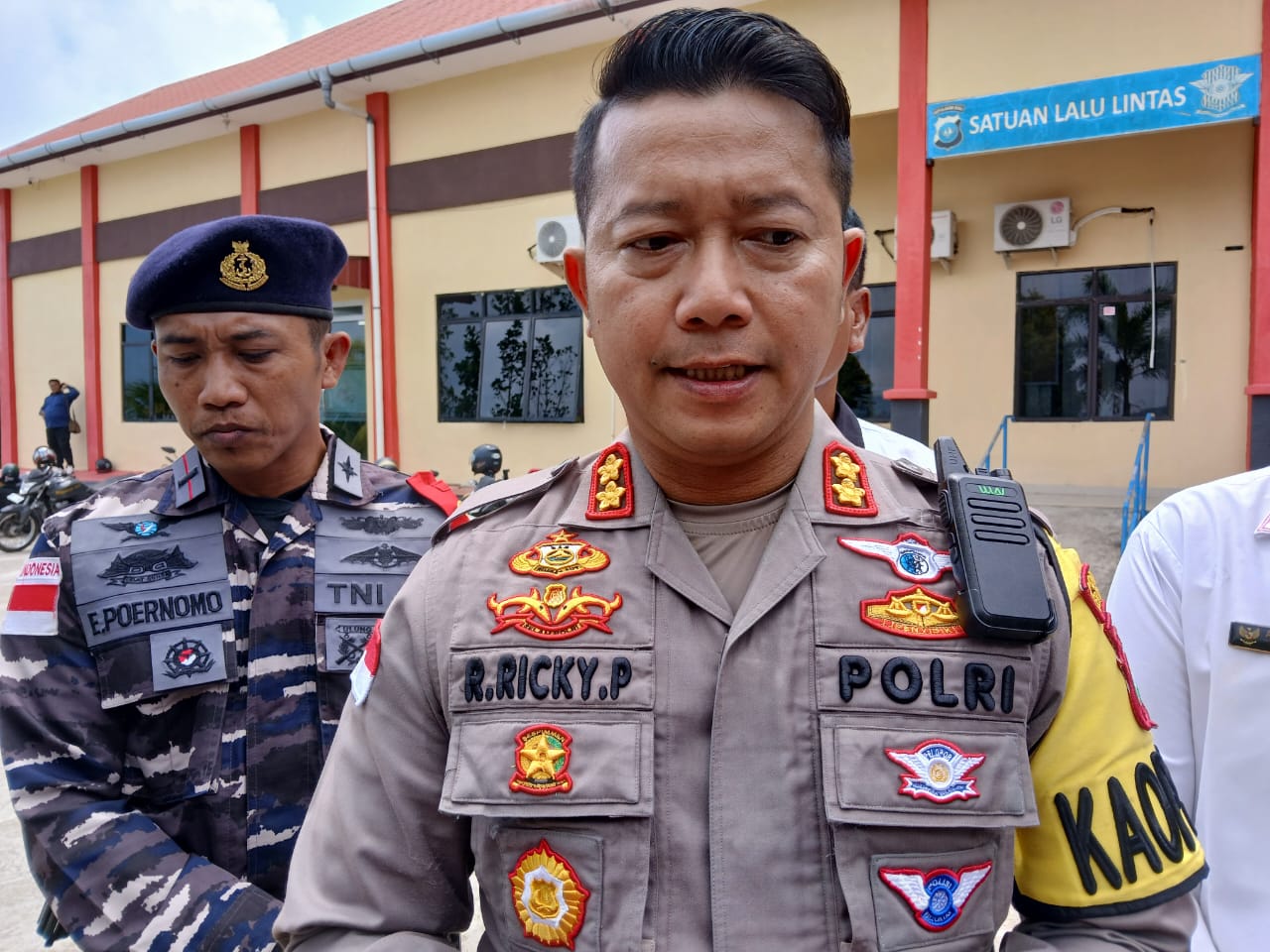 Kapolres Anambas, AKBP Raden Ricky Pratidiningrat.