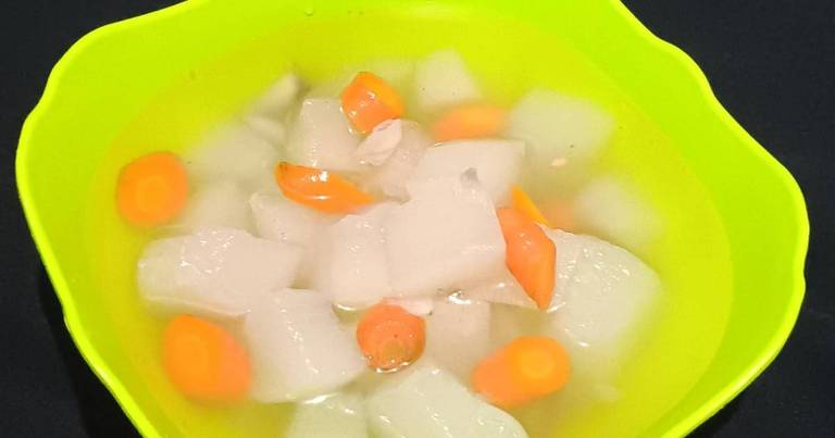 ILUSTRASI. Sayur bening berbahan buah Kundur yang berkhasiat menurunkan kadar kolesterol.