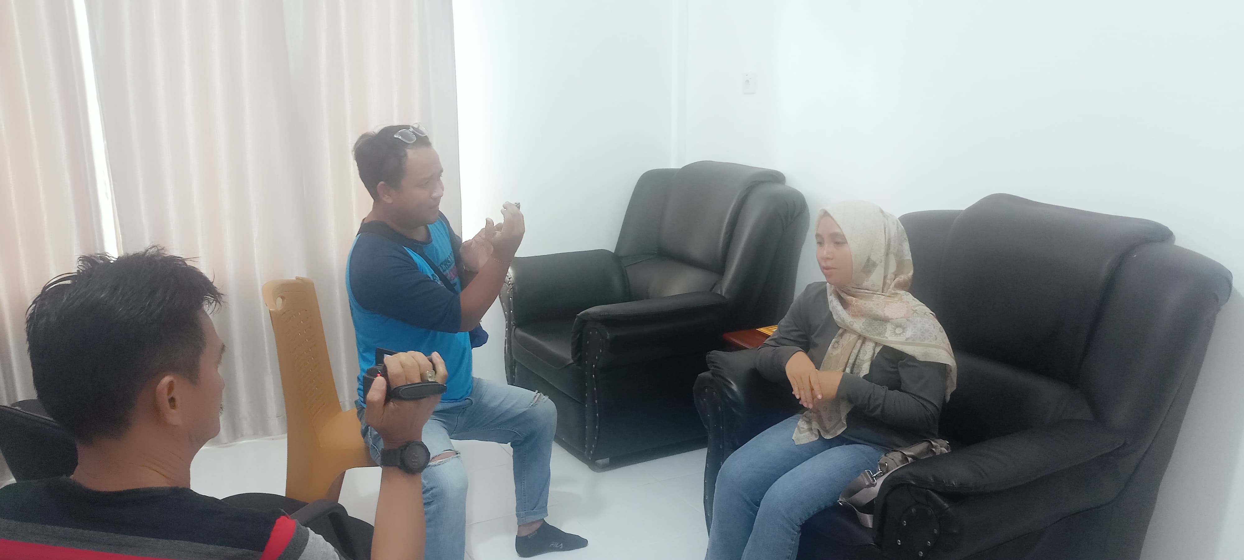 Saparingga, Otak dan pelaku utama dibalik kasus Investasi Bodong yang sempat Mencaplok nama BNI Life, Kamis (17/4).