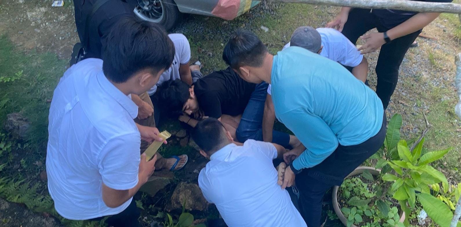 Petugas Kepolisian menangkap pelaku kasus penganiayaan terhadap teman sendiri di Bintan.