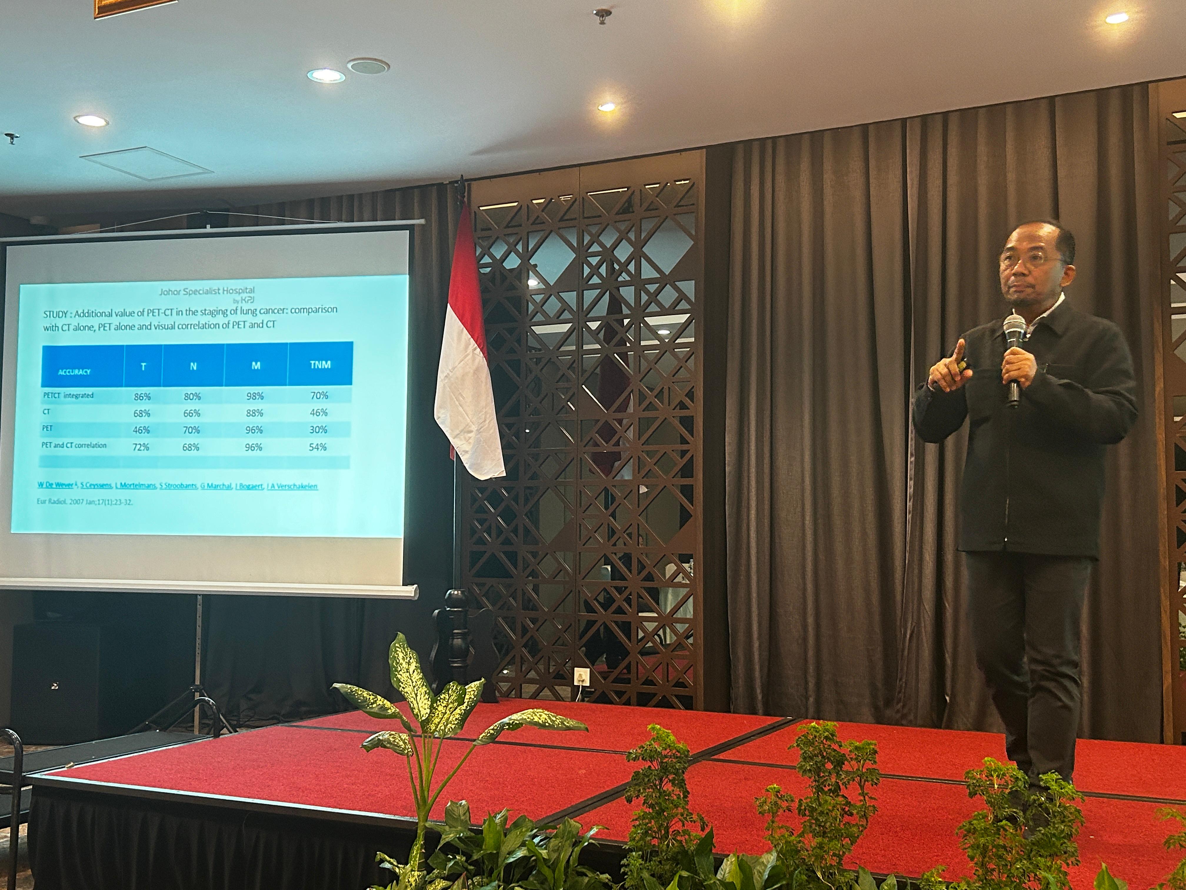 Dokter spesialis Radiologi dan Nuklir KPJ Johor, Profesor Emeritus Dato&rsquo; Abdul Jalil.