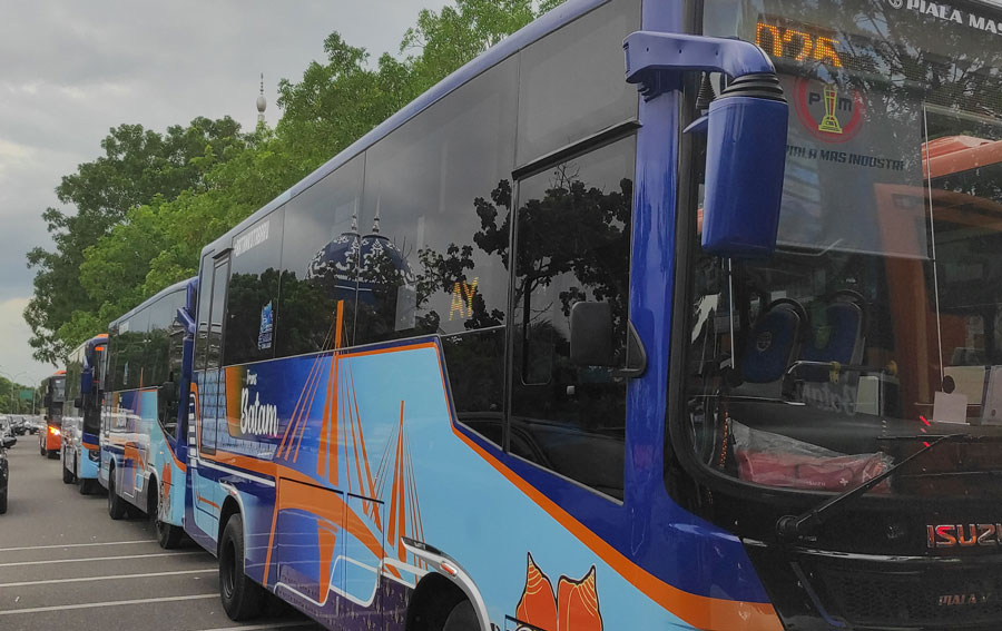 Inilah bus baru Trans Batam