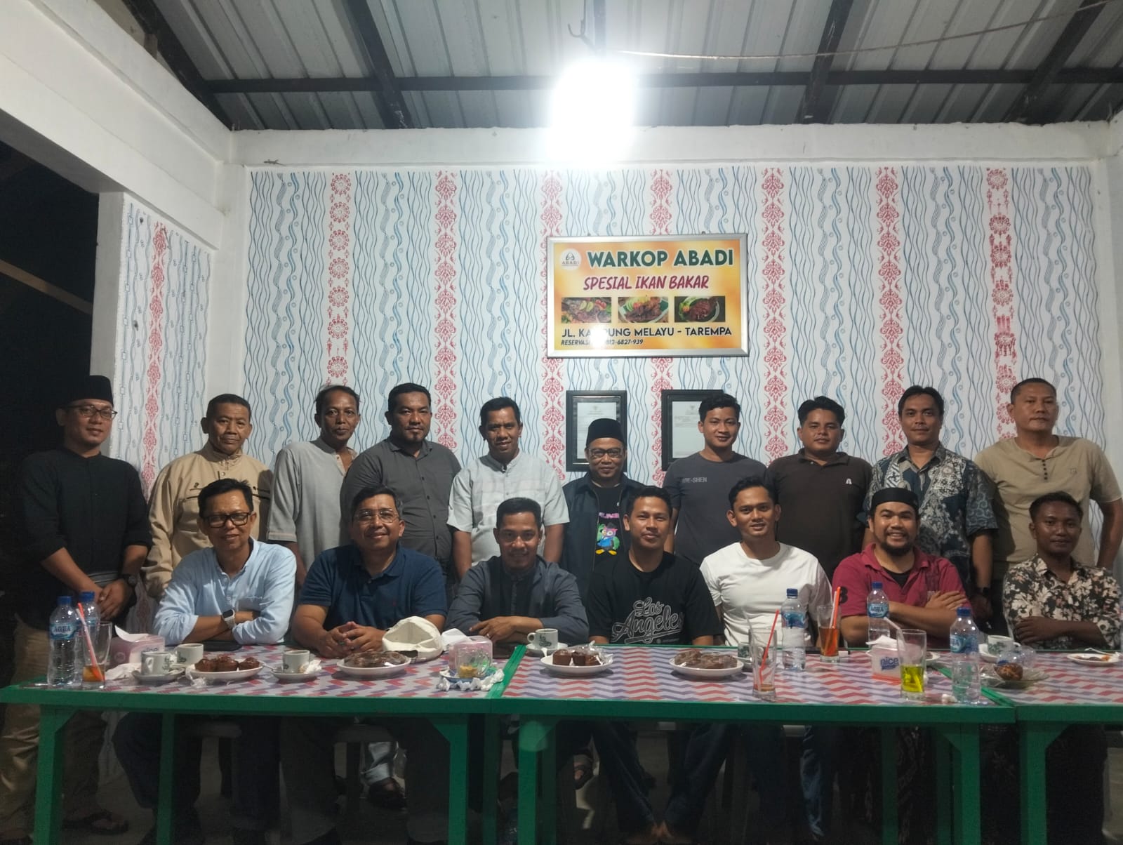 Pengurus KAHMI Anambas foto bersama usai diskusi bersama SKK Migas.