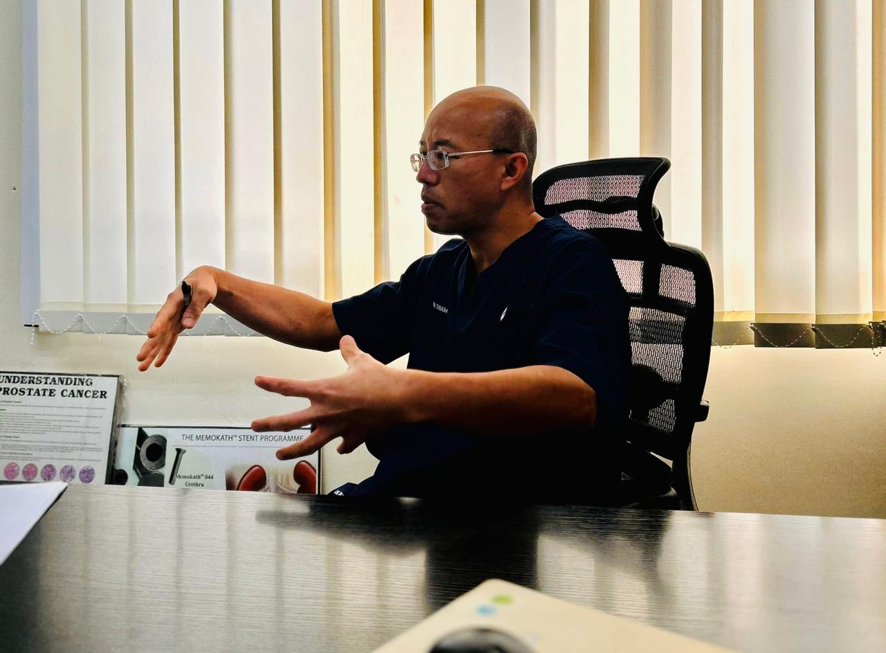 Dokter spesialist Urologi Johor Specialist Hospital KPJ,Tham Teck Meng.