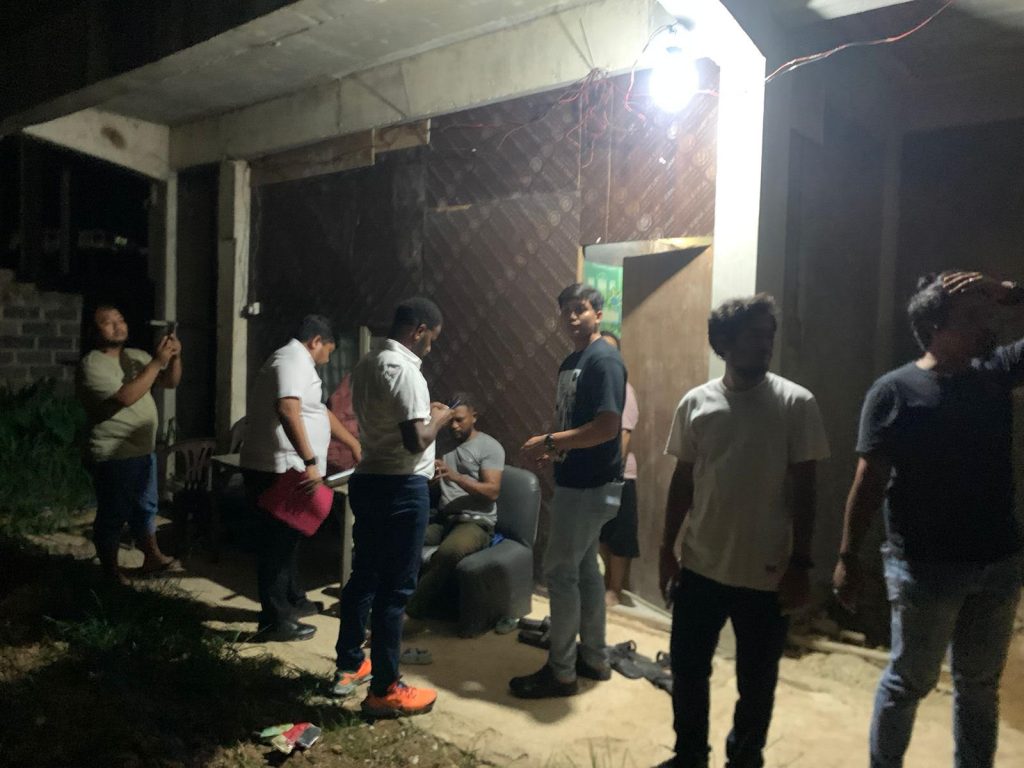 Tim Subdit III Jatanras Ditreskrimum Polda Kepri menangkap pelaku di kawasan Duriangkang, Sei Beduk, Kota Batam.