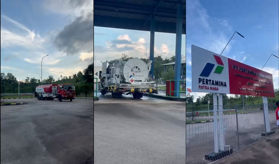 Persedia avtur untuk pesawat haji siap sedia.