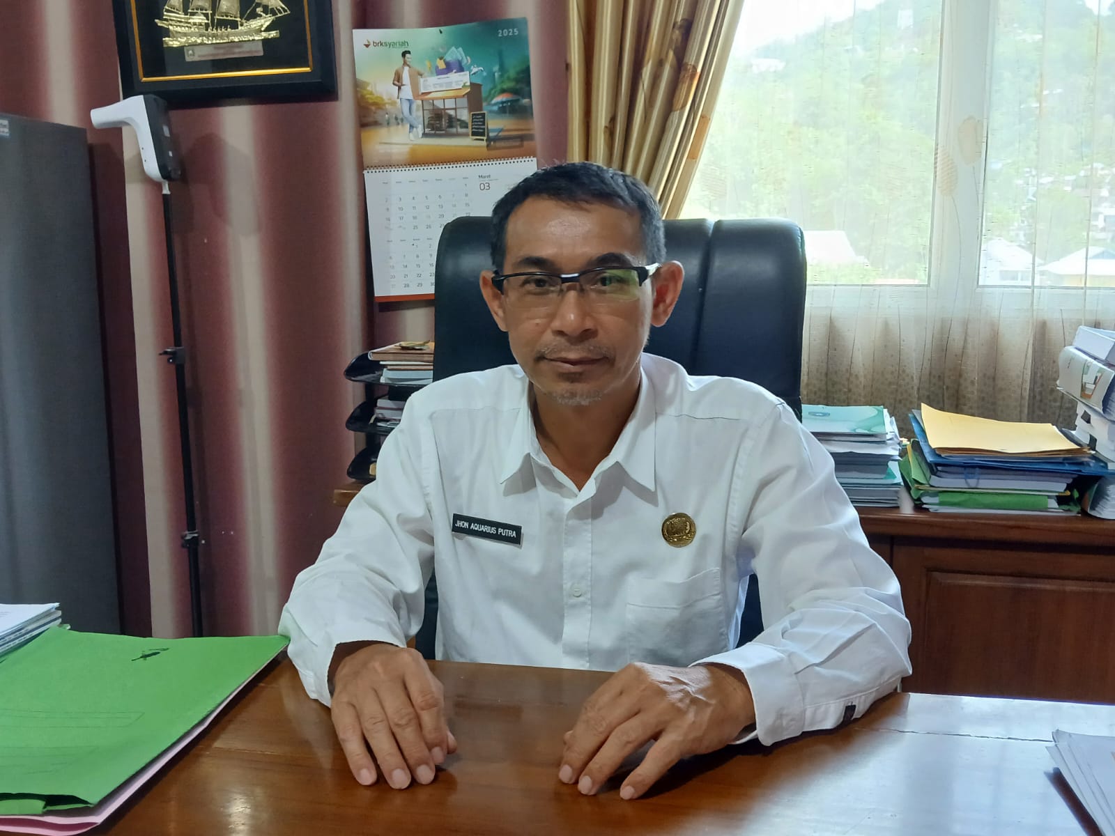 Sekretaris DPRD Anambas, Jhon Aquarius.