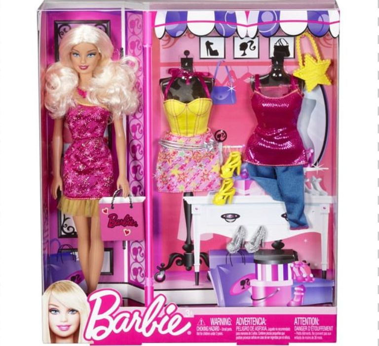ILUSTRASI. Boneka barbie.