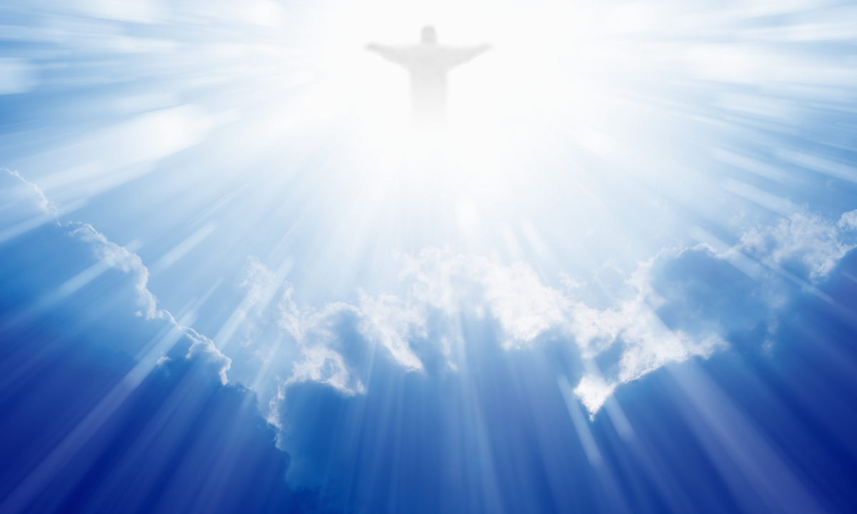 ILUSTRASI Hari kenaikan Tuhan Jesus ke Surga.