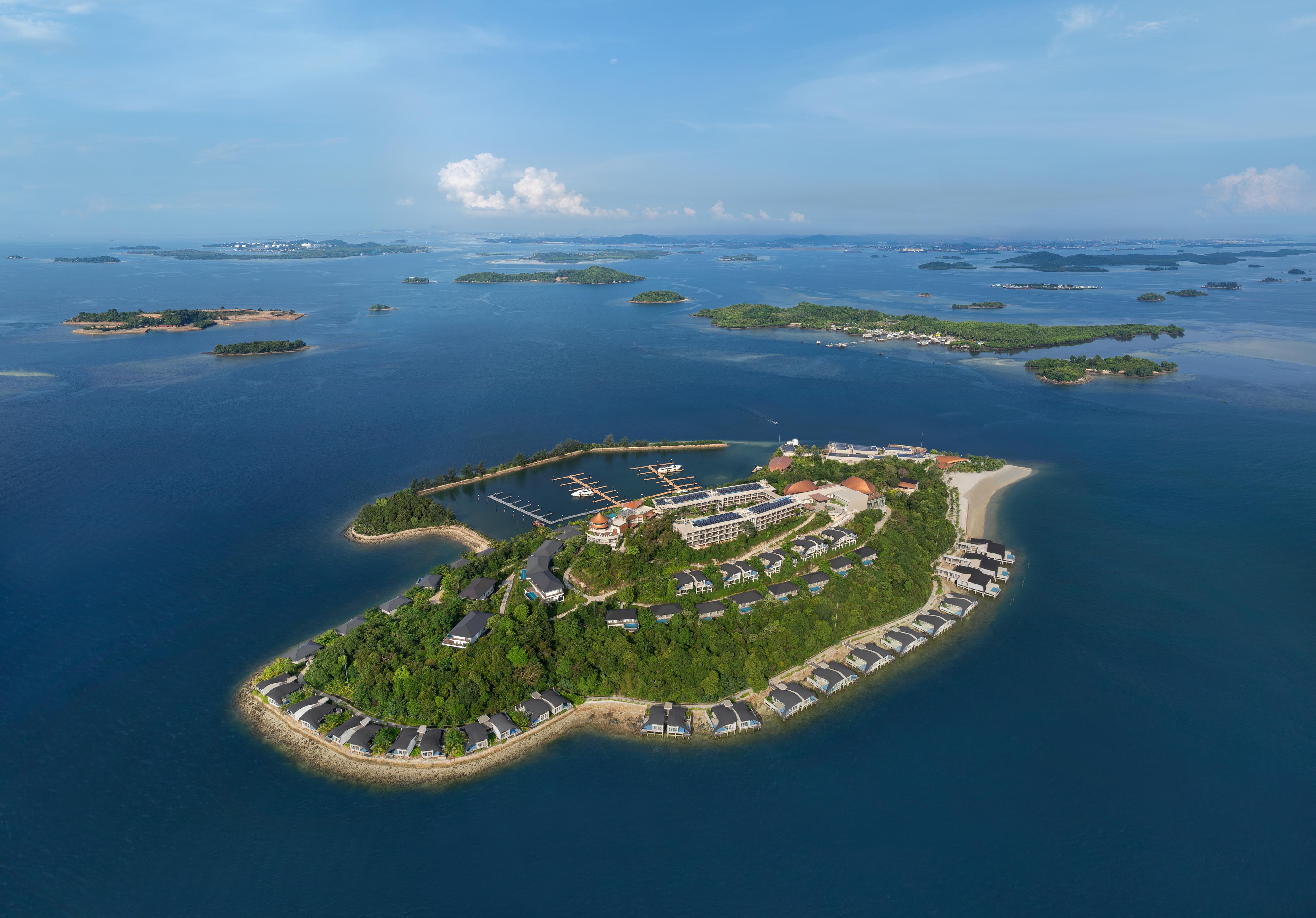AERIAL Pulau Nirup.