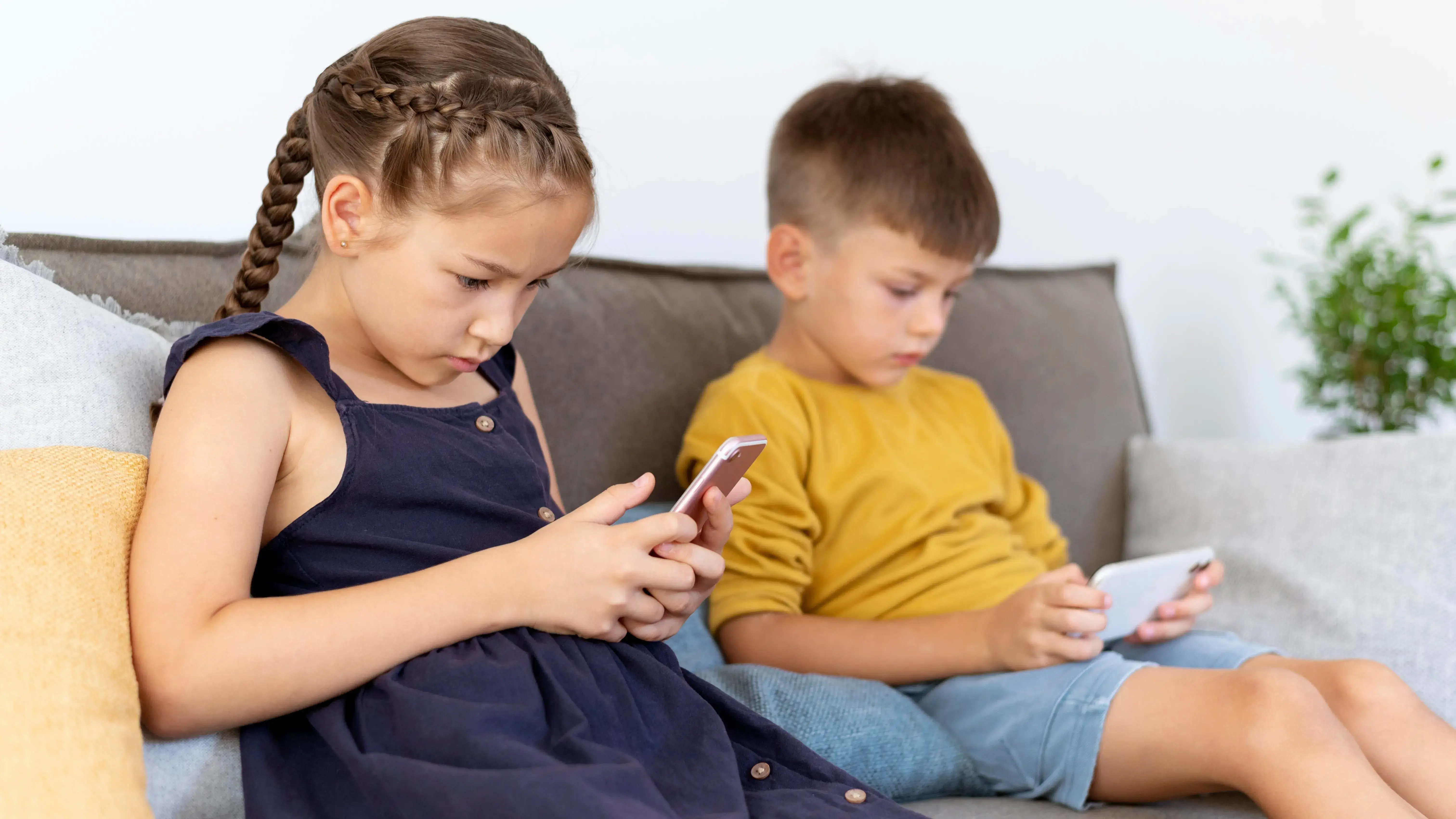 ILUSTRASI gaya hidup sedentary pada anak.