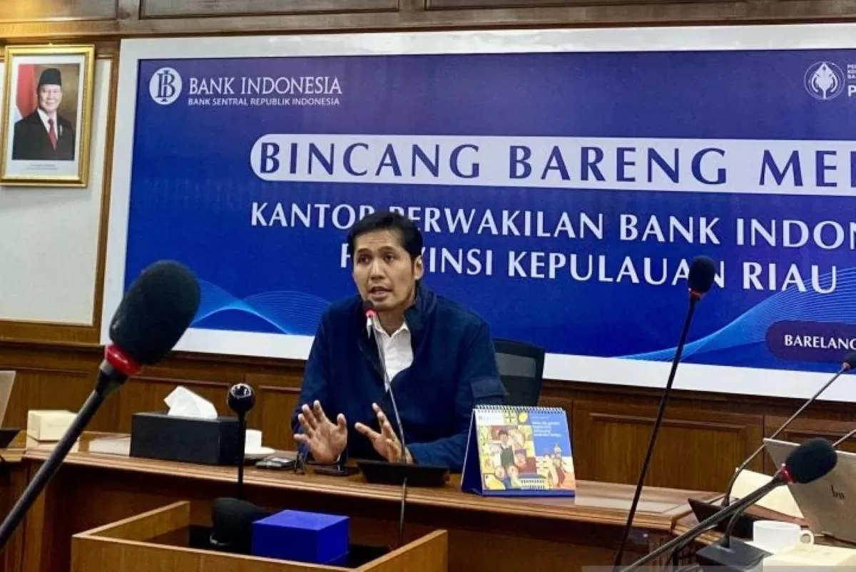 Deputy KPw BI Kepri Adidoyo Prakoso.