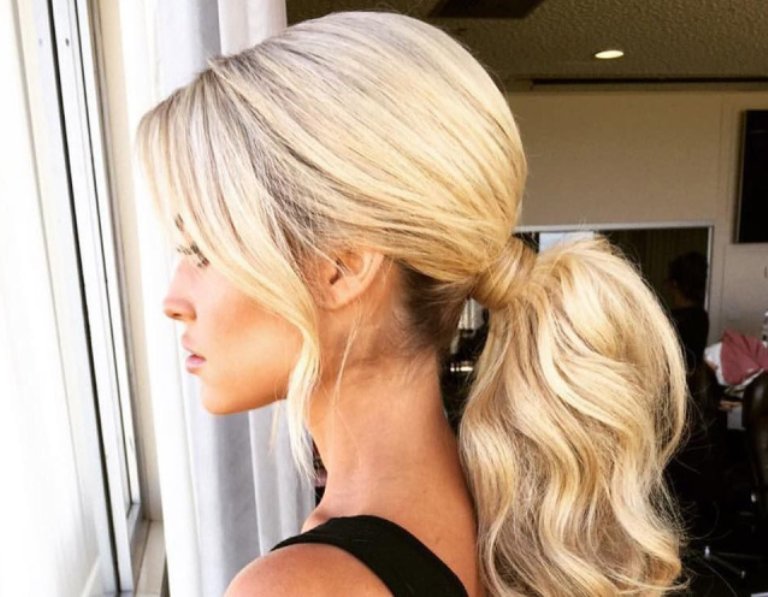 ILUSTRASI. Mode Low Ponytail Rapi cocok untuk segala jenis rambut.