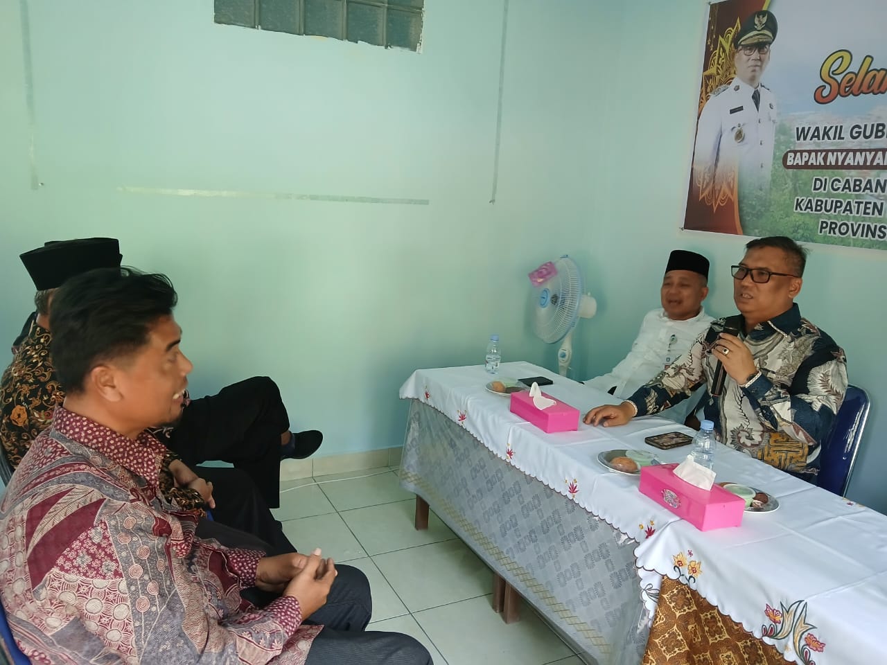 Wakil Gubernur Kepri, Nyanyang Haris Pratamura berkunjung ke Kantor Cabang Dinas Pendidikan di Anambas. Dalam kunjungan ini ia mendorong Kepsek untuk menanamkan jiwa kewirausahaan kepada siswa.