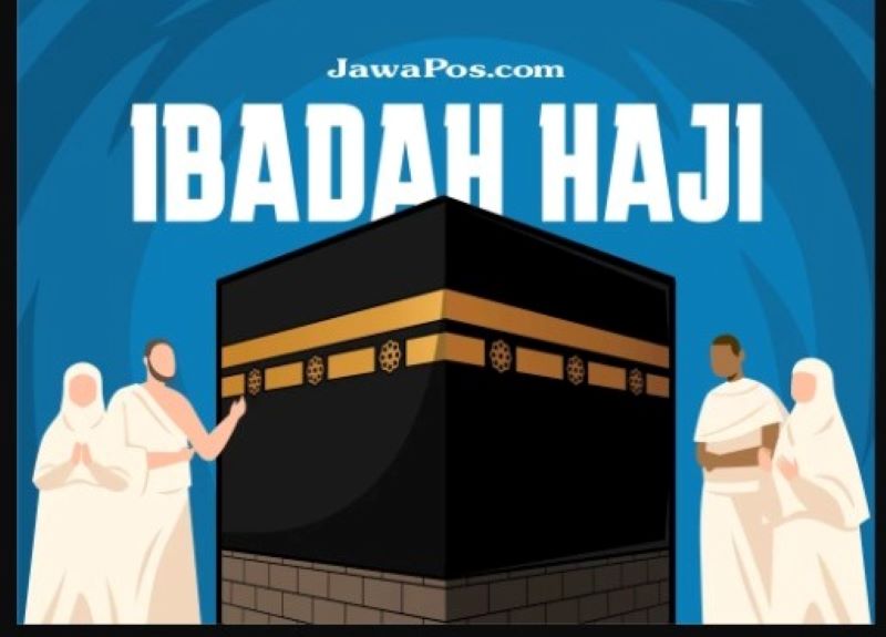 Ilustrasi ibadah Haji. (Dimas Pradipta/JawaPos.com)