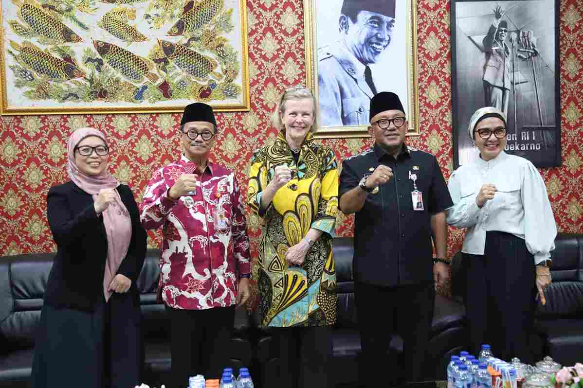Perwakilan Kedutaaan Besar AS bertemu Wali Kota dan Wakil Wali Kota Tanjungpinang.