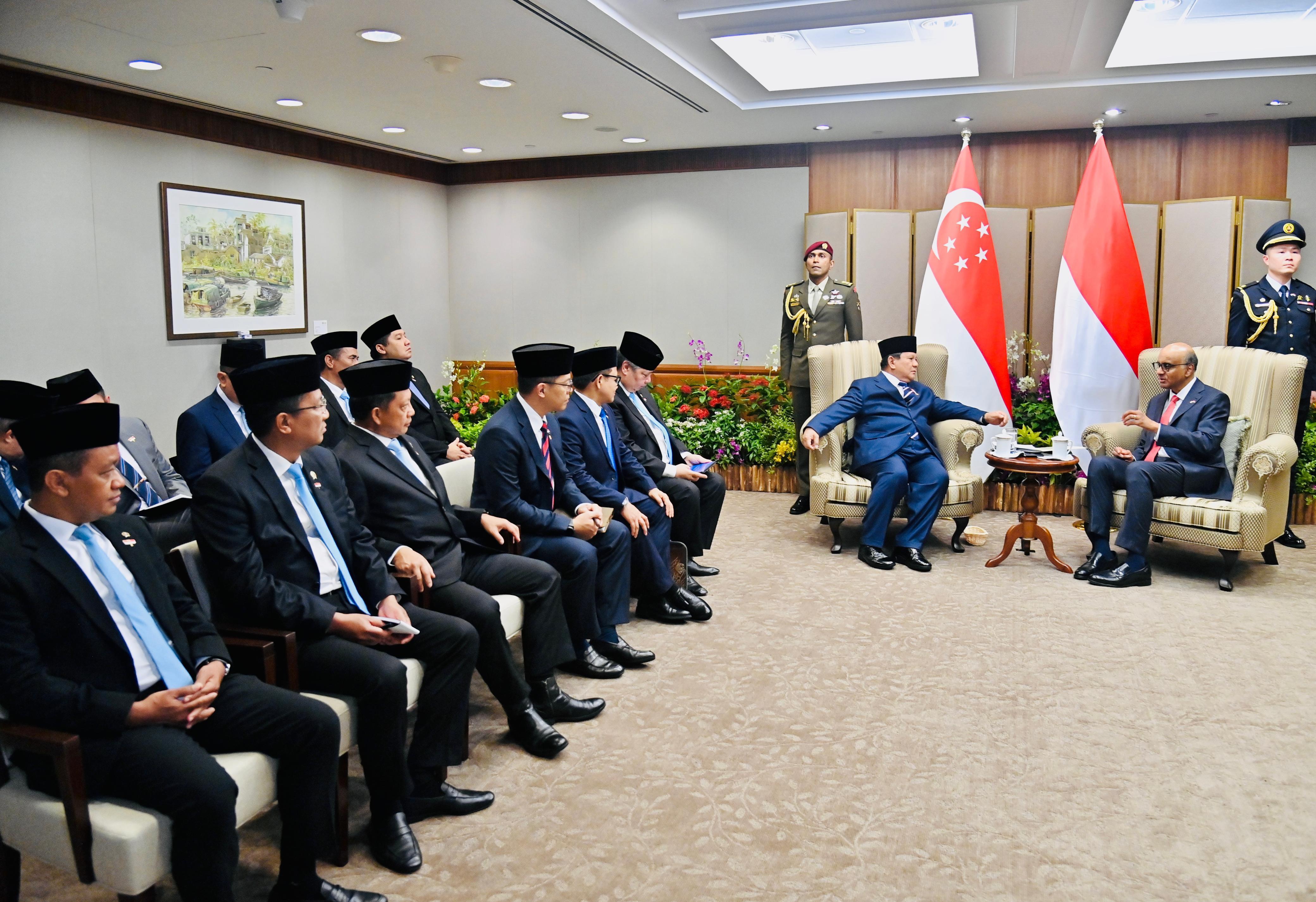 Presiden RI Prabowo Subianto saat melakukan kunjungan Kenegaraan.