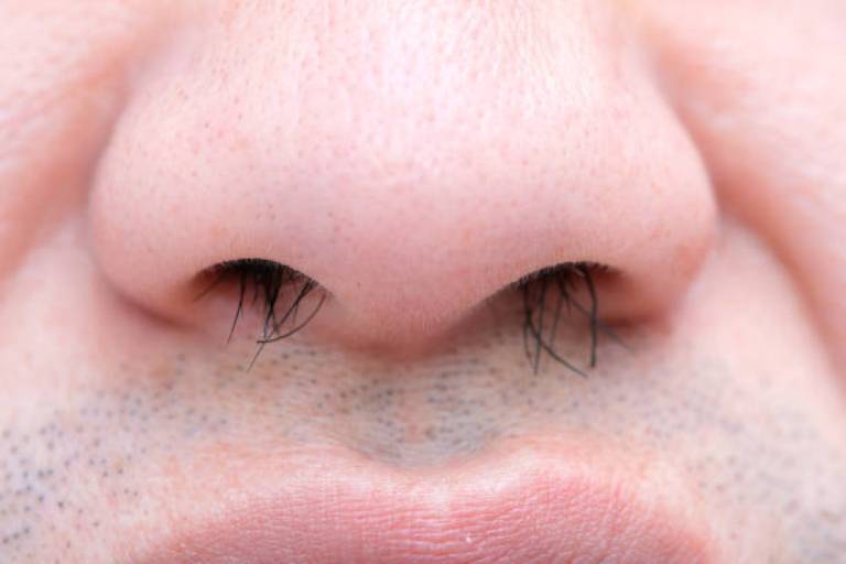 ILUSTRASI. Bulu hidung  yang panjang tidak disarankan untuk dicabut tapi dipotong.
