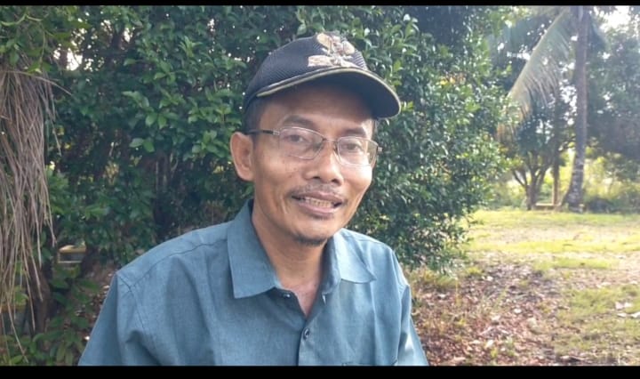 Faif Suhandoyo, Kepala Desa Mepar, Selasa (1/7).
