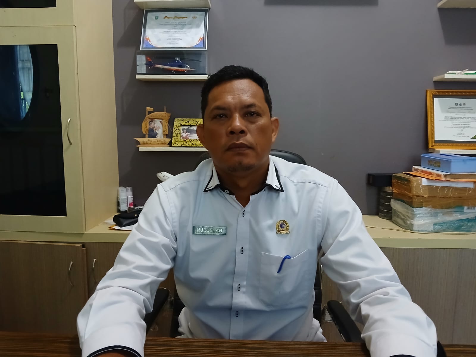 Sekretaris Dishub LH Anambas, Nurullah.