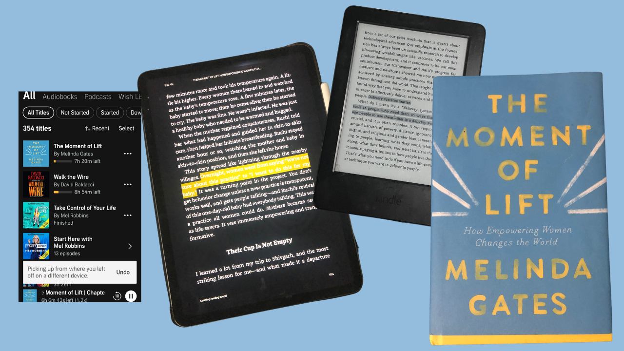 ILUSTRASI Ebook dan Audiobook.