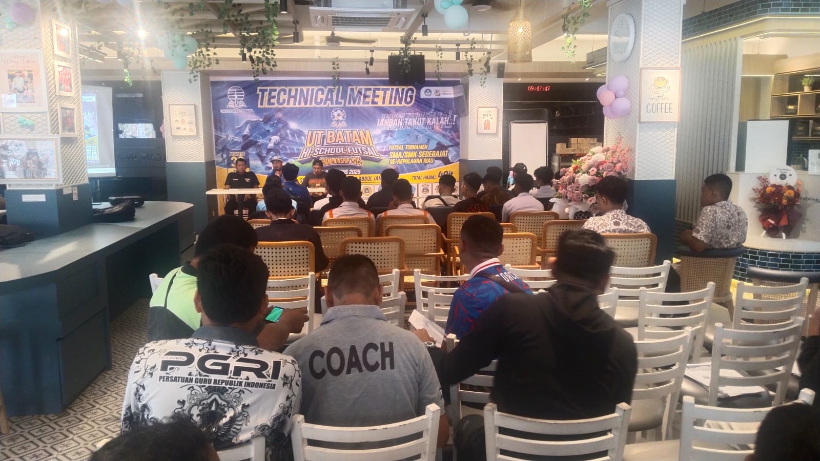 Technical meeting futsal dilaksanakan sebelum acara puncak di tanggal 1-3 Agustus mendatang.