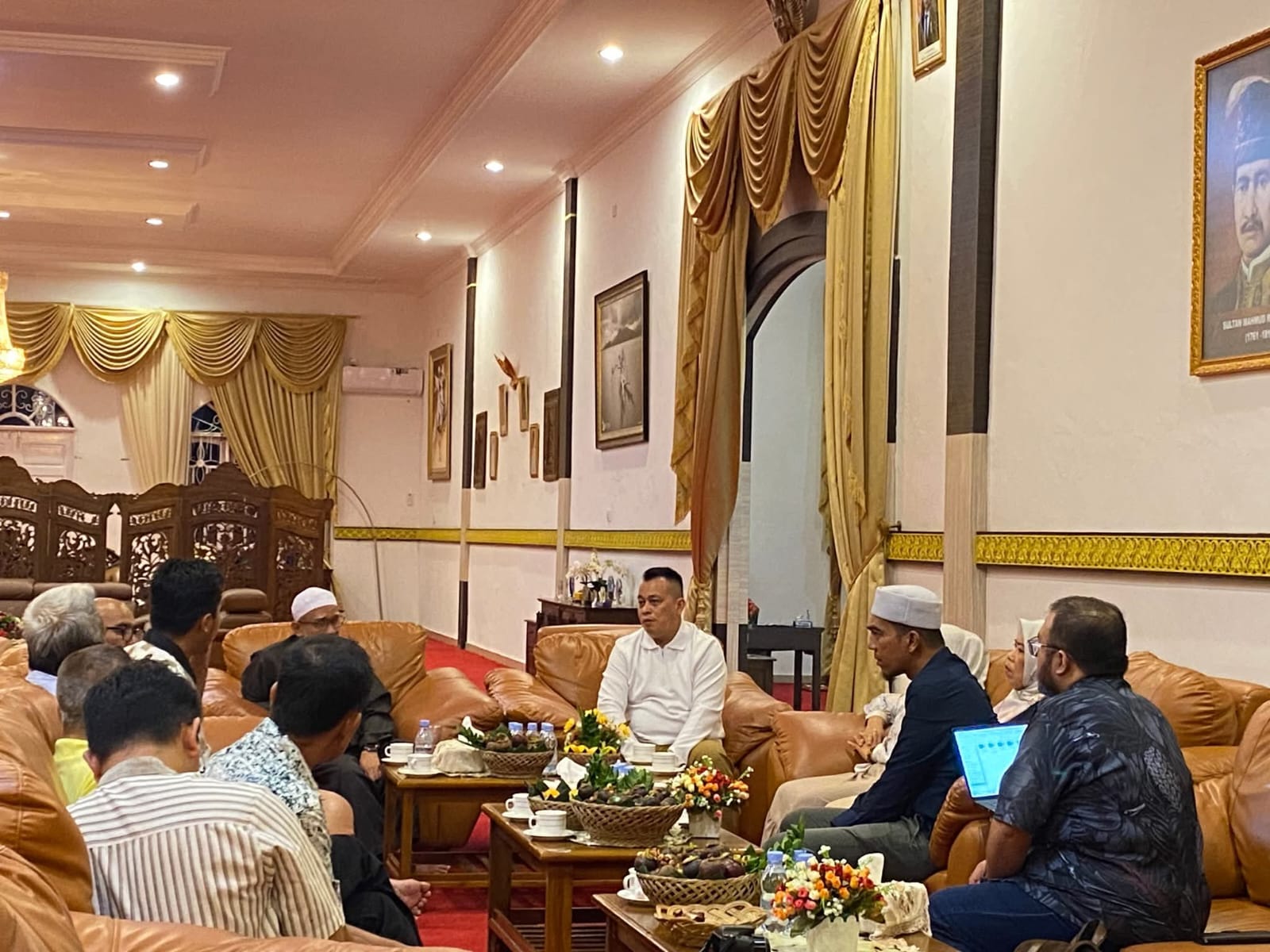 Kunjungan tim peniliti dari IPB Unirversity dan disambut langsung oleh Bupati dan Wakil Bupati Lingga, Selasa (22/7.