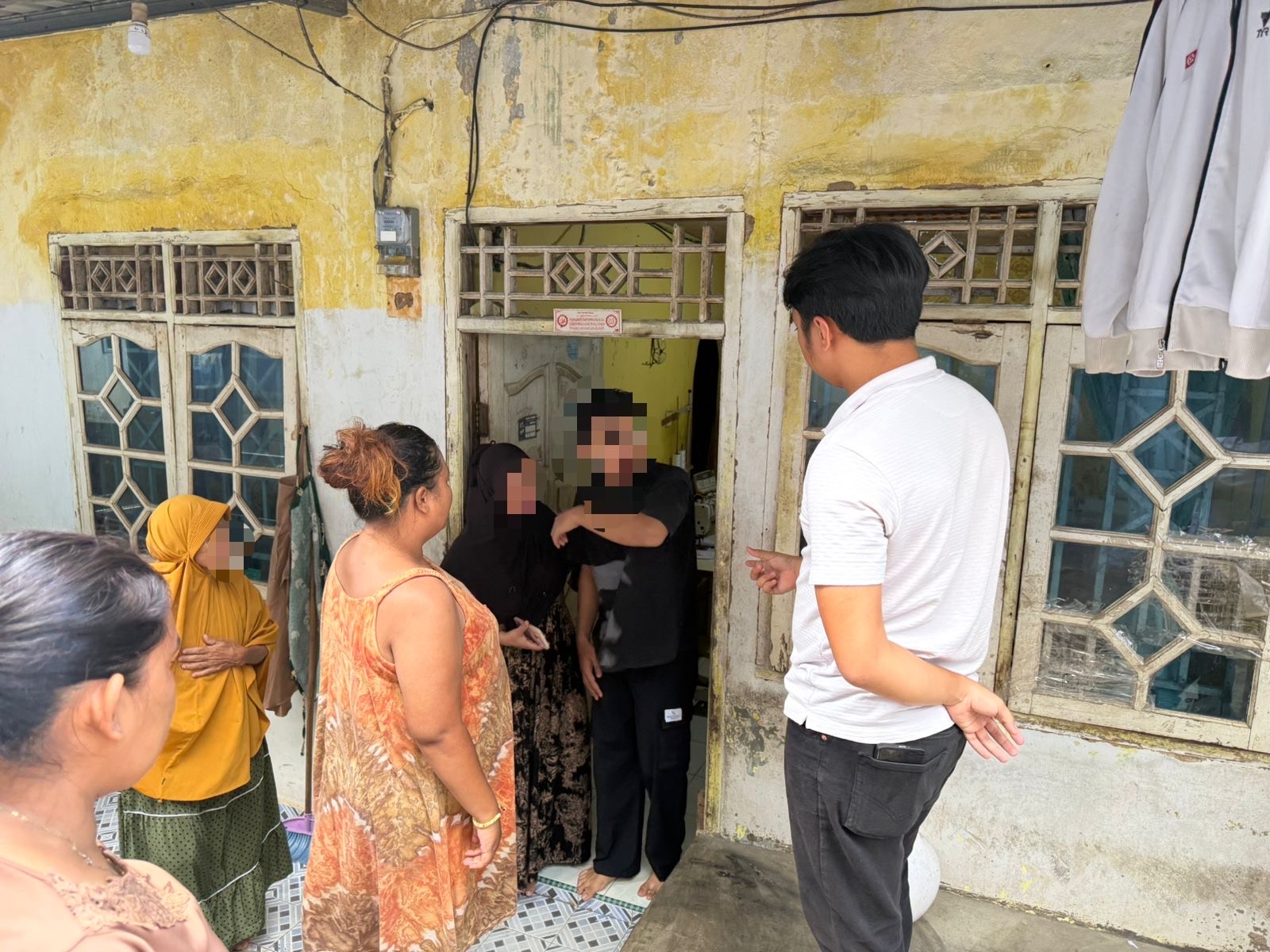 Polisi mengamankan ATA, penganiaya kekasih di kawasan Kabil, Nongsa.