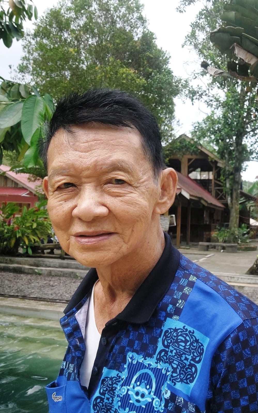 Thai Ngan Lek (72), warga Setejam, Kelurahan Dabo, Kecamatan Singkep, Kabupaten Lingga yang sudah tiga hari dikabarkan hilang, Minggu (3/8).